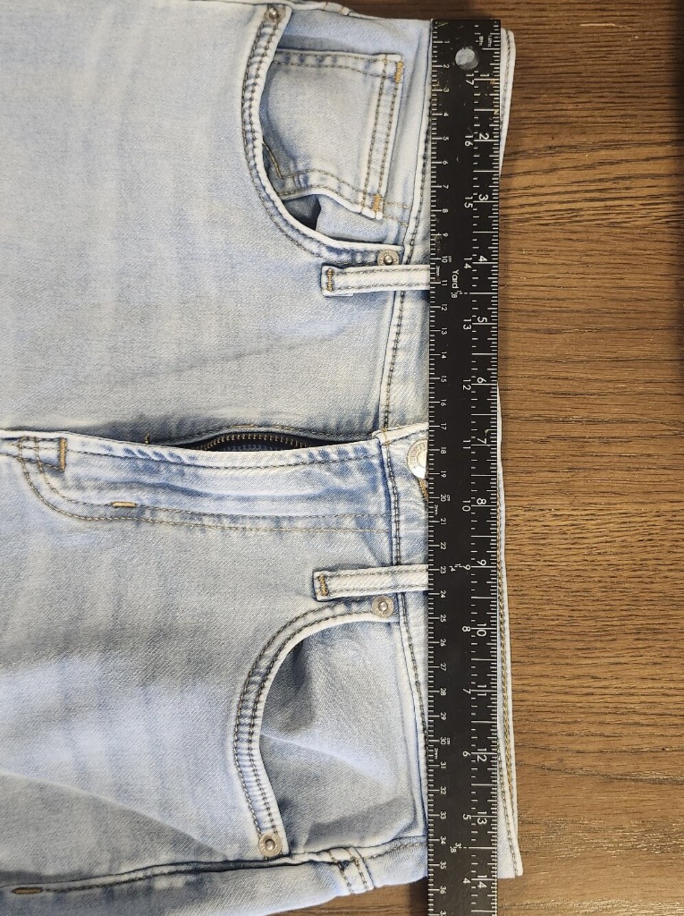 GAP High Rise Wide Leg Sweatpant Jean Women's Size 26/2R - Picture 6 of 7